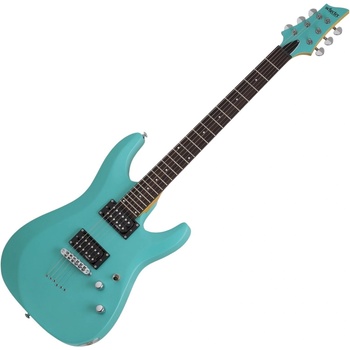 Schecter Guitar Research C-6 Deluxe Satin Aqua
