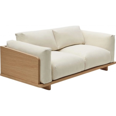 Kave Home Oaq Béžová látková 225 cm