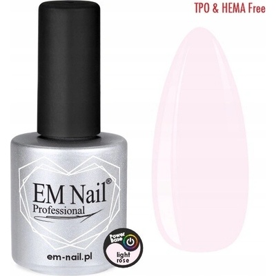 EM Nail Baza Power Base Hybrid 15 ml Light Rose