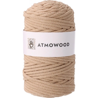 Atmowood příze 5 mm - kapučíno