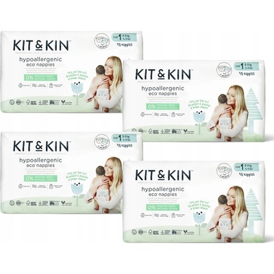 Kit & Kin Eko plienky 1 2-5 kg 38 ks