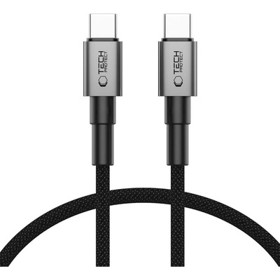 Кабел за зареждане USB-C/ USB-C PD100W /5A 50см от Tech-Protect Ultraboost DNA- Iron Grey (5906302380817)