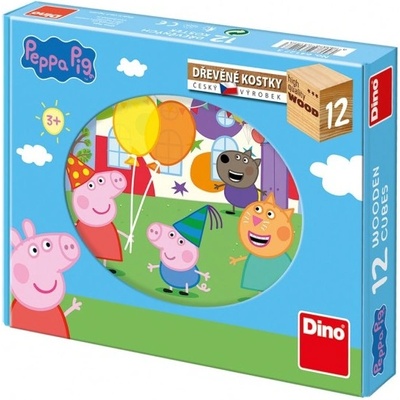Dino kostky Peppa pig 12 ks – Zboží Dáma