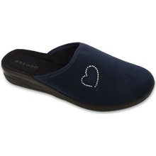 Befado 551D014 pantofle Home GO tm. modré