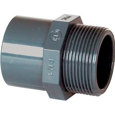FIP PVC tvarovka - Spojka prechodka 63-50 x 1 1/2“ ext., lepenie / vonkajší závit