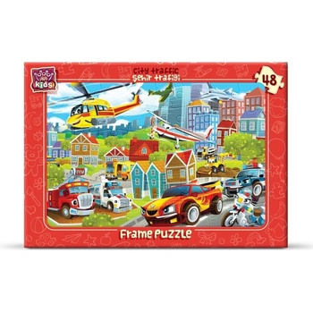 Art Puzzle Детски пъзел Art Puzzle от 48 части - Градски трафик (5918)