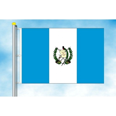 LIBEA, s.r.o. Vlajka Guatemaly Rozměr: 40×60 cm, Uchycení: Karabiny na stožár