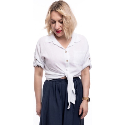 Italy fashion Mušelínová košile MINI Bílá