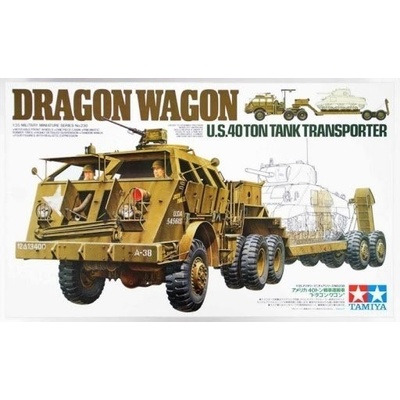 Tamiya Dragon Wagon U.S. 40 Ton Tank Transporter 1:35