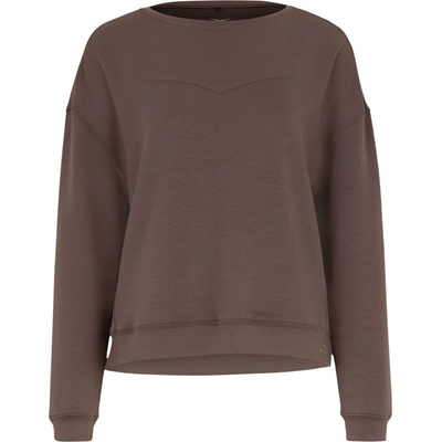 Venice Beach Дамски пуловер Venice Beach Women's VB April Sweatshirt Jumper - Coffee - размер XS (117-3293-0211)