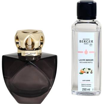 Maison Berger Paris Каталитична лампа Eternity, черна, с аромат Lady Flower (4850)