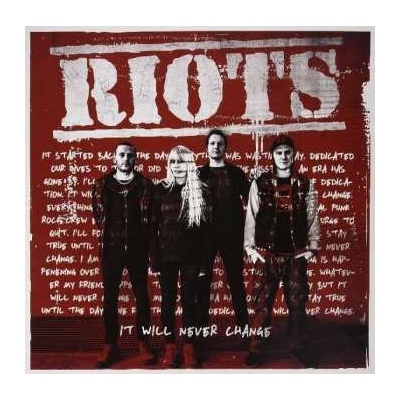 Riots - It Will Never Change LP