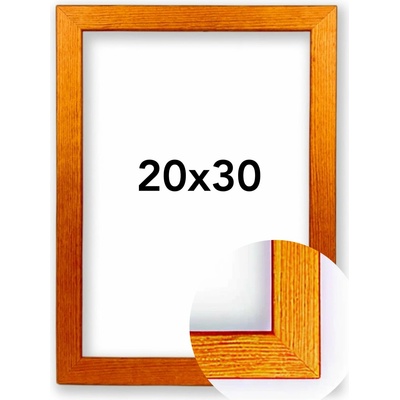 Fotorámeček Modena Rozměr: 20 x 30 cm, Barva: Buk, Typ zasklení: Sklo