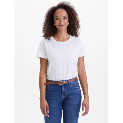 Orsay Кремава дамска тениска ORSAY Orsay | Byal | ЖЕНИ | XS