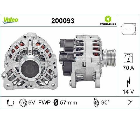 Generátor VALEO 200093