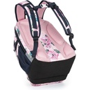 Školní batohy Topgal růžový batoh s květinami Roth 22029