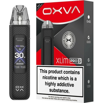 OXVA Xlim Pro 3 1500 mAh Black Carbon