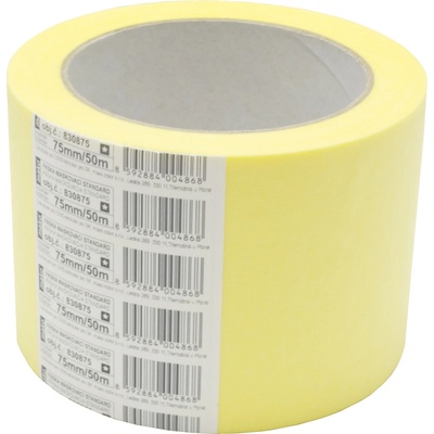 Mako Basic Lepicí páska zakrývací hladký krepová 3 dny do 60 °C 75 mm × 50 m