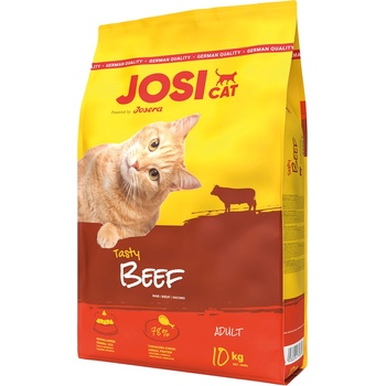 JosiCat 10кг JosiCat, суха храна за котки, вкусно говеждо