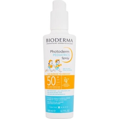 BIODERMA Photoderm Pediatrics Spray водоустойчив слънцезащитен спрей с spf50 200 ml