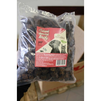 Natureca 100% mäsové kocky Hovädzie 1 kg