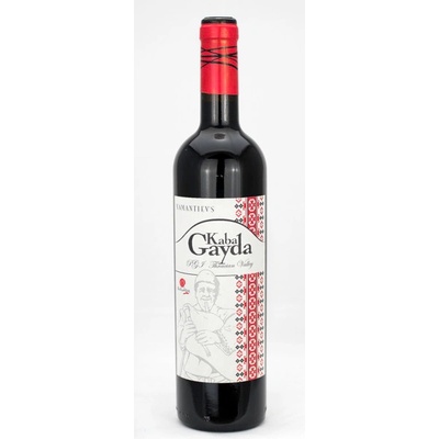 Yamantievs Kaba Gayda Red červená 2024 13,5% 0,75 l (holá láhev)