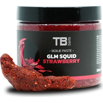 TB Baits Obaľovacia Pasta GLM Squid Strawberry 200ml