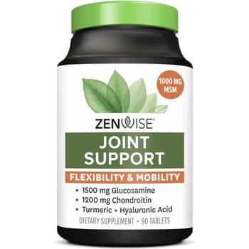 Zenwise Joint Support | with Glucosamine, Turmeric & Hyaluronic Acid [90 Таблетки]