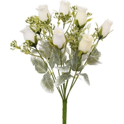 KYTICA RUŽA BIELA 39cm