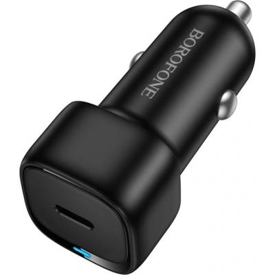 BOROFONE Зарядно за автомобил - Borofone (BZ34A) - Type-C, Single Port, 20W PD/QC/FCP/AFC - Черен