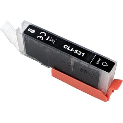 Compatible Canon CLI-531BK 6118C001 черен (black) съвместими касети (6118C001)