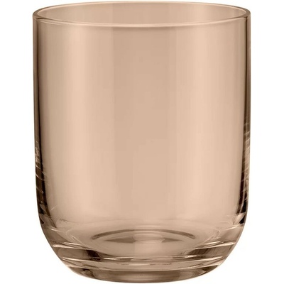 Blomus Pohár na vodu FUUMI kávová farba sklo 4 x 340 ml