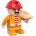 BanBao Детска играчка BanBao - Мини фигурка Строител, 10 cm (B7219)