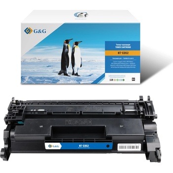 Compatible КАСЕТА ЗА CANON image CLASS LBP212/LBP215/MF426/i-SENSYS LBP212/LBP214/MF421/MF426/MF429 - CR2199C002 - CRG-052 (CRG052) - Black - PN NT-PC052C - G&G (NT-PC052C)