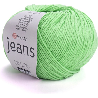 Yarn Art příze YarnArt Jeans 60 neon zelená