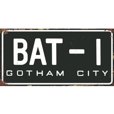 Ceduľa značka USA Gotham City