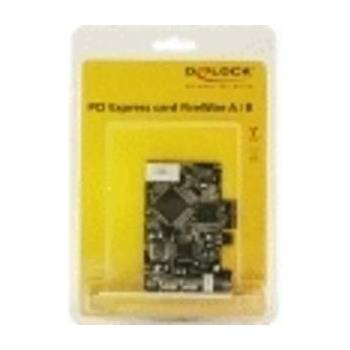 Image 1 of Delock PCI Express FireWire Controller - FireWire 2x 1394B + 1x 1394A