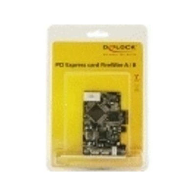 Delock PCI Express FireWire Controller - FireWire 2x 1394B + 1x 1394A