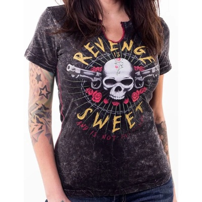 Lethal threat тениска хардкор дамски - АНГЕЛ ОТМЪЩЕНИЕ Е СЛАДКА - lethal threat - la20704