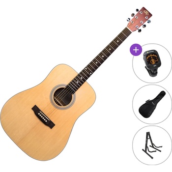 SX SD204 SET Transparent Red Акустична китара