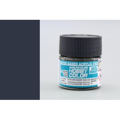GSI/Gunze Barva Hobby Color č. 333 Extra Dark Seagray BS381C/640 10 ml