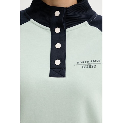 GUESS суичър обикновен женски X NORTH SAILS (W6GQ12.K3481)