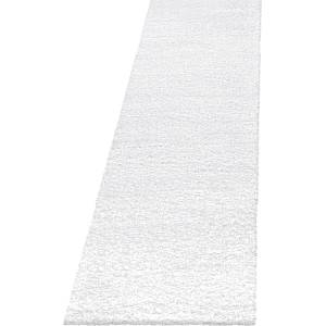 Ayyildiz Бяла пътека 80x250 cm Fluffy - Ayyildiz Carpets (FLUFFY802503500WHITE)