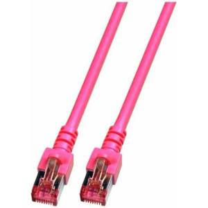  RJ45 Patch cable S/FTP, Cat. 6, LSZH, magenta (K5519.0,5)