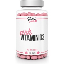 BeastPink Pink Vitamín D3 120 kapslí