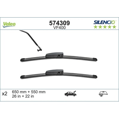 Valeo Silencio X-TRM 650+550 mm ST VM400