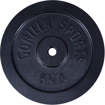 Gorilla Sports litina 5 kg 30/31 mm