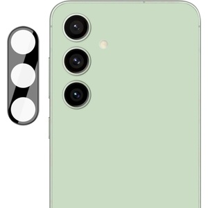 Techsuit Протектор за камера за Samsung Galaxy S24 FE - Пълно стъкло за камера - черен