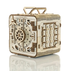 Wooden City Дървен 3D пъзел Wooden City, серия Decoration - Сейф (WR322)