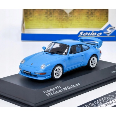 Solido Porsche 993 RS Clubsport Modrá 1:43